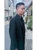 テーパーフェード×スパイキーショート