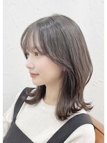 エトネ ヘアーサロン 仙台駅前(eTONe hair salon) 外はねミディアム 20代30代40代