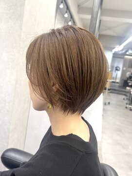 ヘアサロン ドットプラス 町田店(dot. plus) 似合わせショート×大人ベージュ【フジタアヤコ】