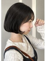ナループロア ルームー(Nalu pu loa ROOMOO)&nbsp;横顔もかわいい♪韓国タンバルモリ/内巻きボブ/KIRA