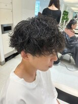 イメージア 大船店(IMAGE A)&nbsp;メンズショートツーブロックパーマ＠30代40台50台