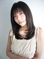 ヘアーロギア 栄店(hair LOGiA) 黒髪 透明感ハイレイヤー