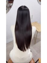 ムク 新宿(muc)&nbsp;地毛風ストレート/縮毛矯正ロングストレート/新宿