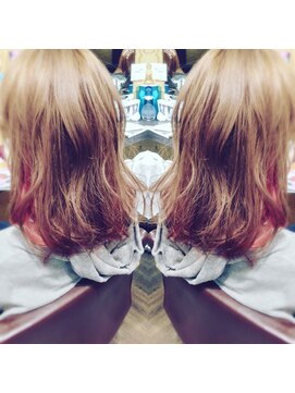 ユートピア(U topia) インナーカラーちょい見せオシャレ【ユートピア渡邉】