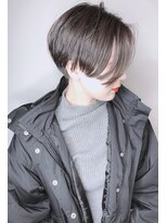 モリオフロムロンドン 原宿本店(morio from London)&nbsp;【morio 原宿】クールな前下がりショート　グレージュカラー