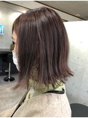 ピンクパープル 切りっぱなし