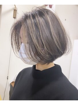 キセツ(ki se tsu) ダブルハイライトで筋感くっきりオシャレなグレージュ