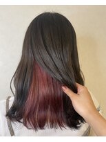 ヘアーサロン リアン 熊谷2号店(hair salon Rien) ピンクレッド☆インナー