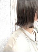 切りっぱなしボブ 担当近森