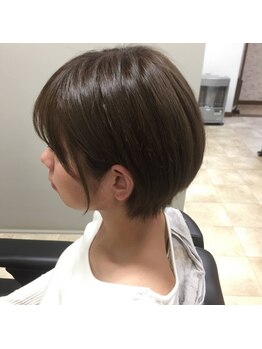 ヘアーサロン ミヤモトの写真/ナチュラルに可愛い、あなたに似合うオーダーメイドなショートヘアをご提案♪