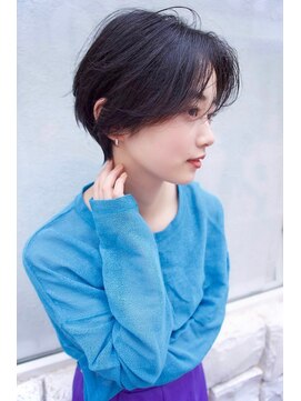 アール 北千住店(ar) 前髪なしくびれショート/20代30代40代/ハンサムショート 北千住