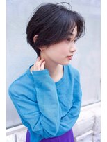 アール 北千住店(ar) 前髪なしくびれショート/20代30代40代/ハンサムショート 北千住