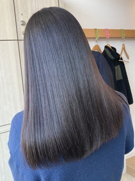 エス ハート オブ ヘアー 名東店(Heart of HAIR) 【ES田中】spring style 艶感ストレート