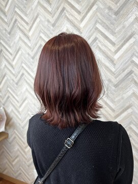 アンカーデイズ(Anchor Days) ピンクブラウン/ステップボーンカット