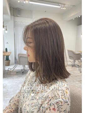 リル(lilu) ハイライトカラー