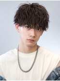 波巻きツイストスパイラルパーマMIX