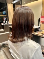 アイフィールアヴェダ 船堀店(i feel AVEDA)&nbsp;【中村】モカブラウン+キュート外ハネボブ