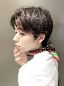 エトラ 渋谷店(etora) シルキーグレージュ　アッシュグレー　大人ヘルシーショート