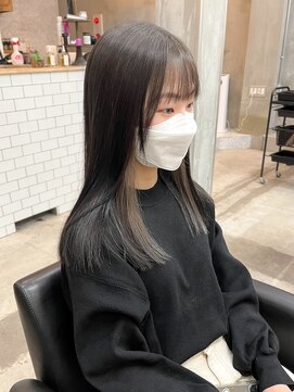 ペスカ 長町南店(pesca) インナーカラー × ホワイト　(2bleach) OIKAWA