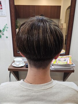 パームヘアー(Palm hair) マッシュ☆ハイライト