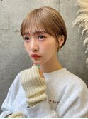 小顔ショート/マッシュショート/似合わせカット/ショートヘア