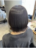 ボブヘアー×オリーブグレージュ/かれん