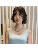 【favori 自由が丘】レイヤーボブパーマ