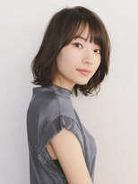 ニーフ 恵比寿(neaf)&nbsp;ペールベージュ×外ハネボブ　市毛裕也