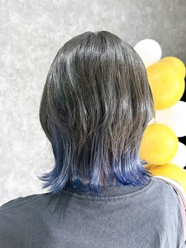 リング(RING) ウルフ×インナーカラー