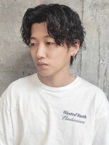 アルフレッド 平針店(alfRed)&nbsp;ツイストスパイラル　センターパート　ツーブロック　マッシュ