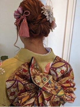 ジュール アヴェダ(Jour AVEDA) 【浦崎】成人式振袖ヘア