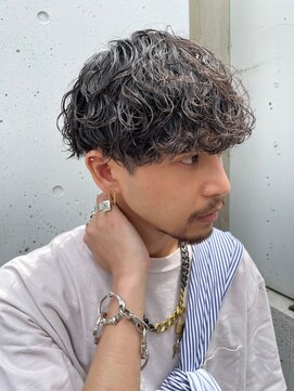 フィフス 神南(fifth) 波巻きスパイラルパーマ刈り上げツーブロックマッシュ