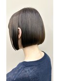 大人可愛い小顔前下がりボブ×ナチュラルボブ×ミニボブ20代30代