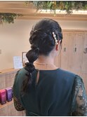 ロング/結婚式ヘアセット