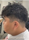 スパイキーショート/ジェットモヒカン/ショートバング/men's