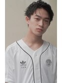 スパイキーショートニュアンスパーマ韓国マッシュ就活OK