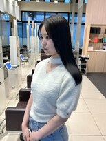 ザザ ZA/ZA 茗荷谷&nbsp;地毛風ストレート/透明感地毛風カラー