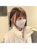 【さりげない可愛さ♪】イヤリングカラー＋カット＋保湿トリートメント