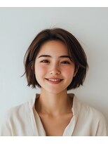 ルシードスタイル アウラ 松戸市五香(LUCIDO STYLE Aura) うる艶サラサラショート【松戸#五香#白髪染め#カラー#髪質改善】