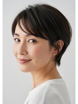 エス 天満扇町(esu)&nbsp;ah12似合わせショート　30代40代50代　大阪ショート