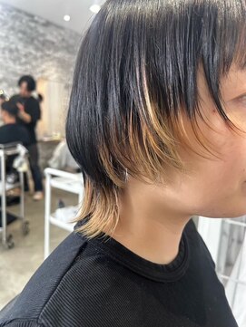 クロト(Clotho) デザインカラー/ブリーチダブルカラーハイライト白髪ぼかし