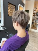 メンズブリーチ グレージュ