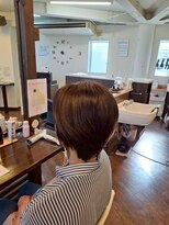 ツヤイロ 島田店&nbsp;シースルーマッシュミルクティーベージュメルティ―カラー