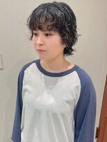 プフ 伏見(puf)&nbsp;[puf 伏見/丸の内/栄/名古屋]ショートウルフパーマ★浅田
