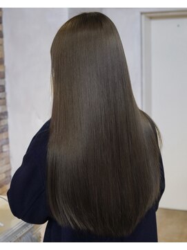 アリー 原宿 表参道(ALLY) ALLY濱田 髪質改善×ブリーチなしグレージュカラー