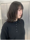 小顔×似合わせ　くびれミディアムで叶う大人の垢抜けヘア