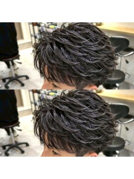 アイトーキョープラスシー 横浜(AI TOKYO+Sea) 横浜/高島町/フェザーパーマ/毛流れパーマ/センターパート