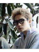 MEN’S HAIR/波巻きツイストスパイラル/リバースセンターパート