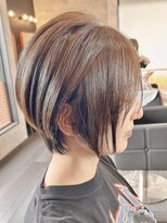 アグ ヘアー フォーキー 焼津店(Agu hair Forky) 【丸みショートボブで柔らかい印象に】