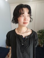 ゲリール ヘア プラス ケア(guerir hair+care)&nbsp;【guerir hair +care】ミニボブ×パーマ